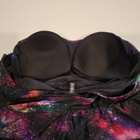 TORRID Wireless Long Length Scoop Dress Swimsuit Size 1 - Picture 16 of 16